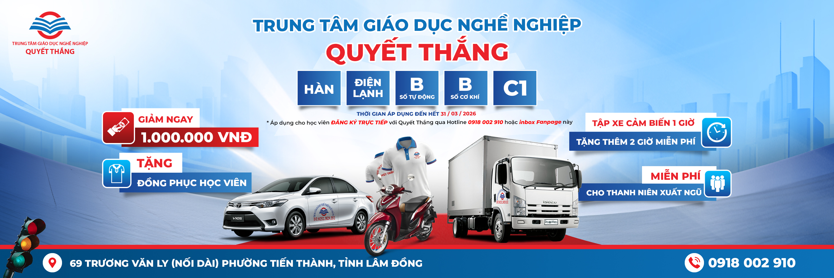 ƯU ĐÃI ĐẾN HẾT 31/003/2026
